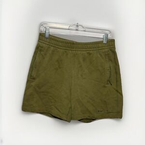Adidas x Pharrell Humanrace Fleece Shorts Olive S Logo Preowned